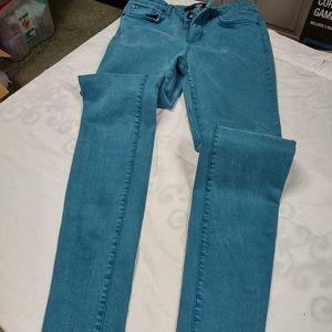 Else Teal skinny jeans